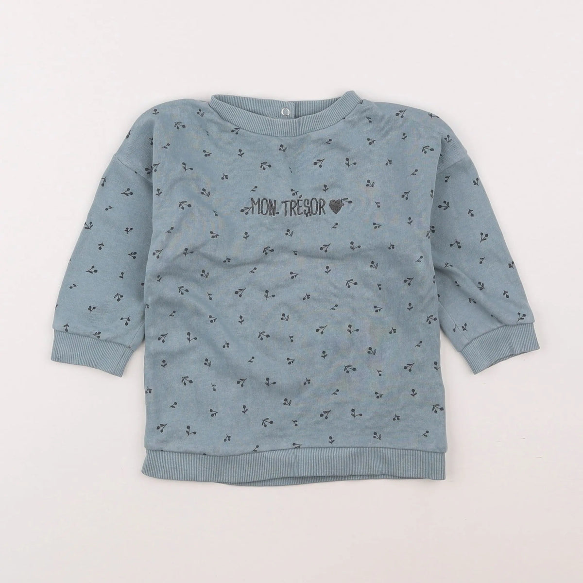 Vertbaudet - robe bleu - 18 mois