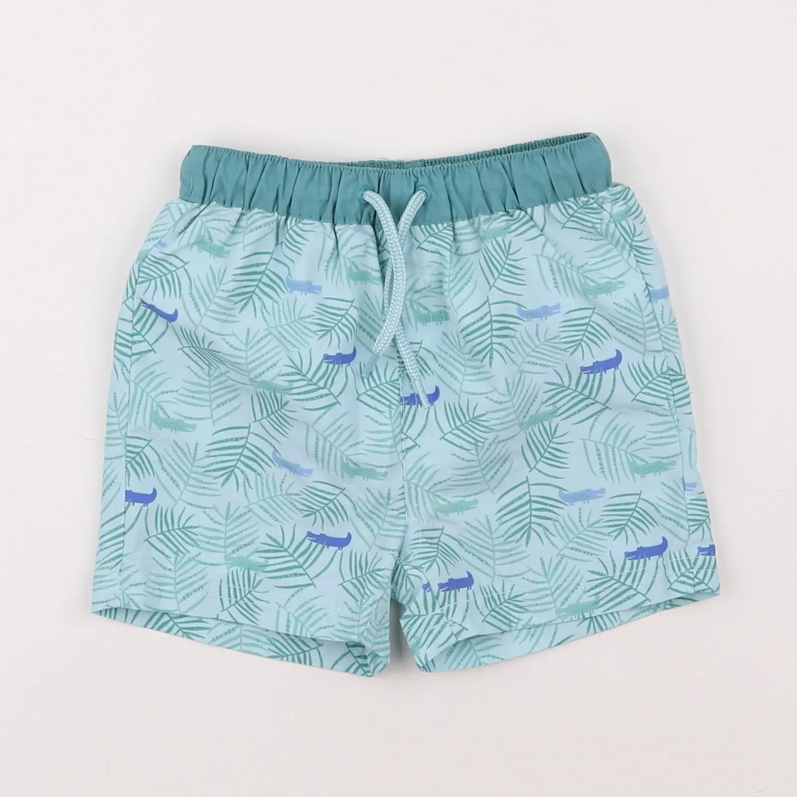 Vertbaudet - maillot de bain bleu - 18 mois