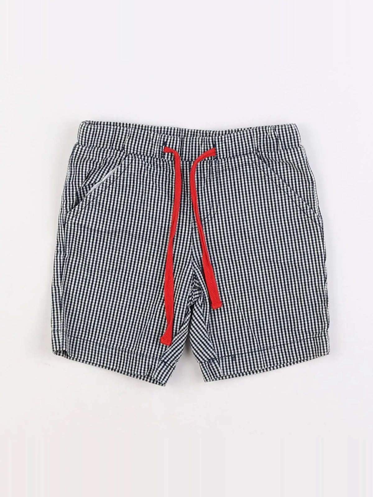 Boutchou - short bleu - 6 mois