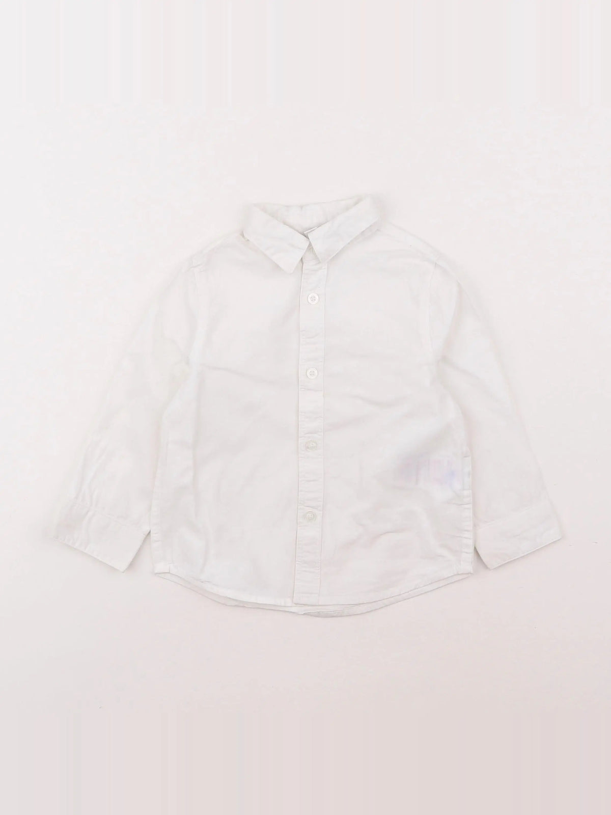 Vertbaudet - chemise blanc - 2 ans