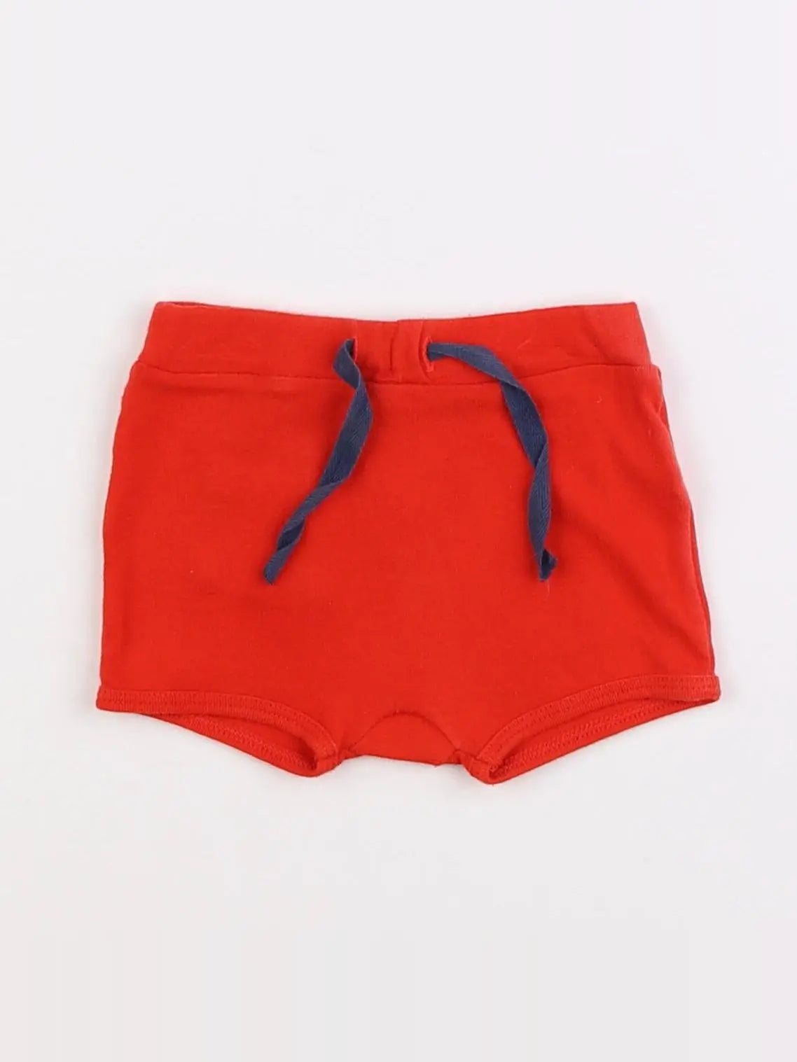 Petit Bateau - short rouge - 6 mois