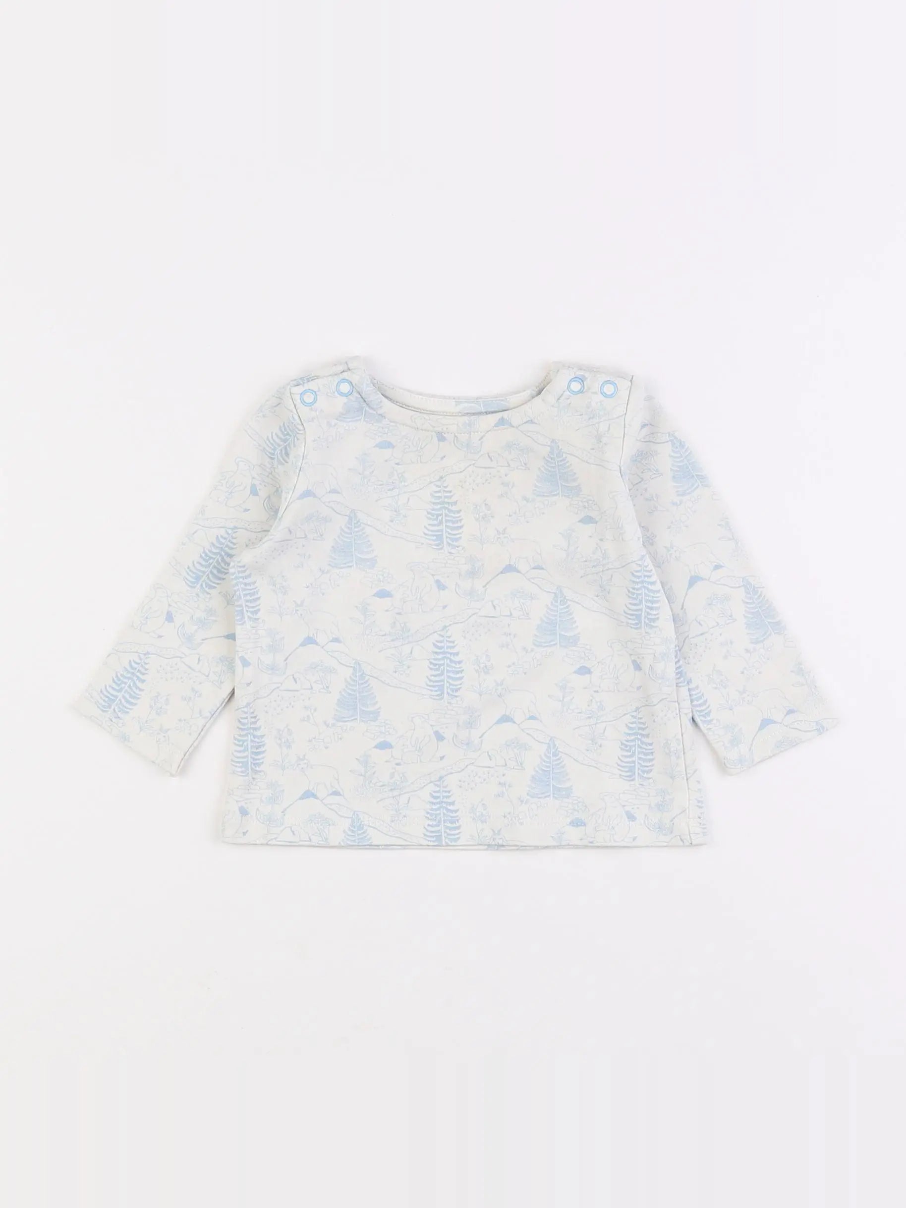 Natalys - tee-shirt vert - 6 mois