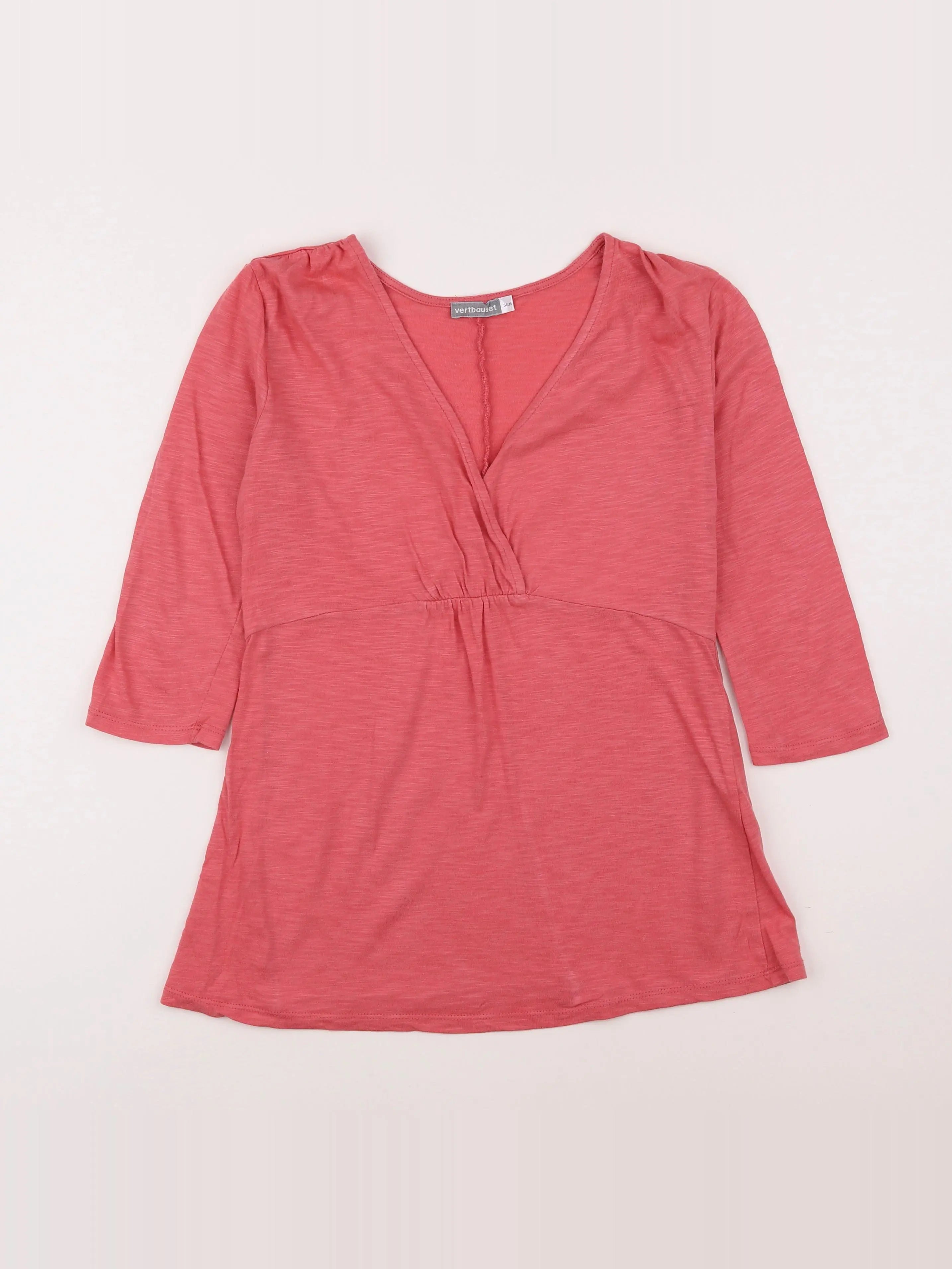 Envie de fraise - tee-shirt grossesse rose - 34 à 36