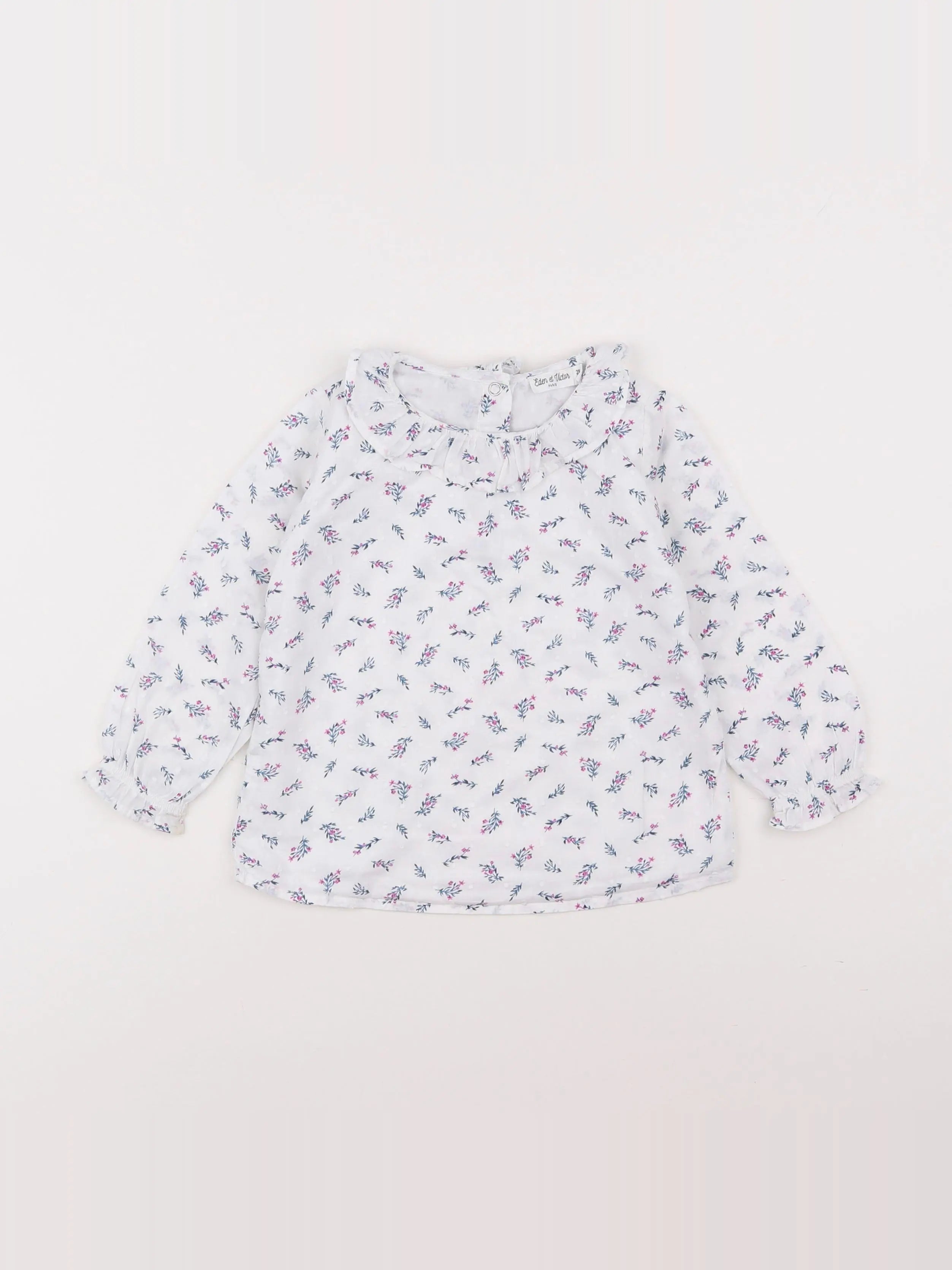 Eden & Victor - blouse blanc - 2 ans