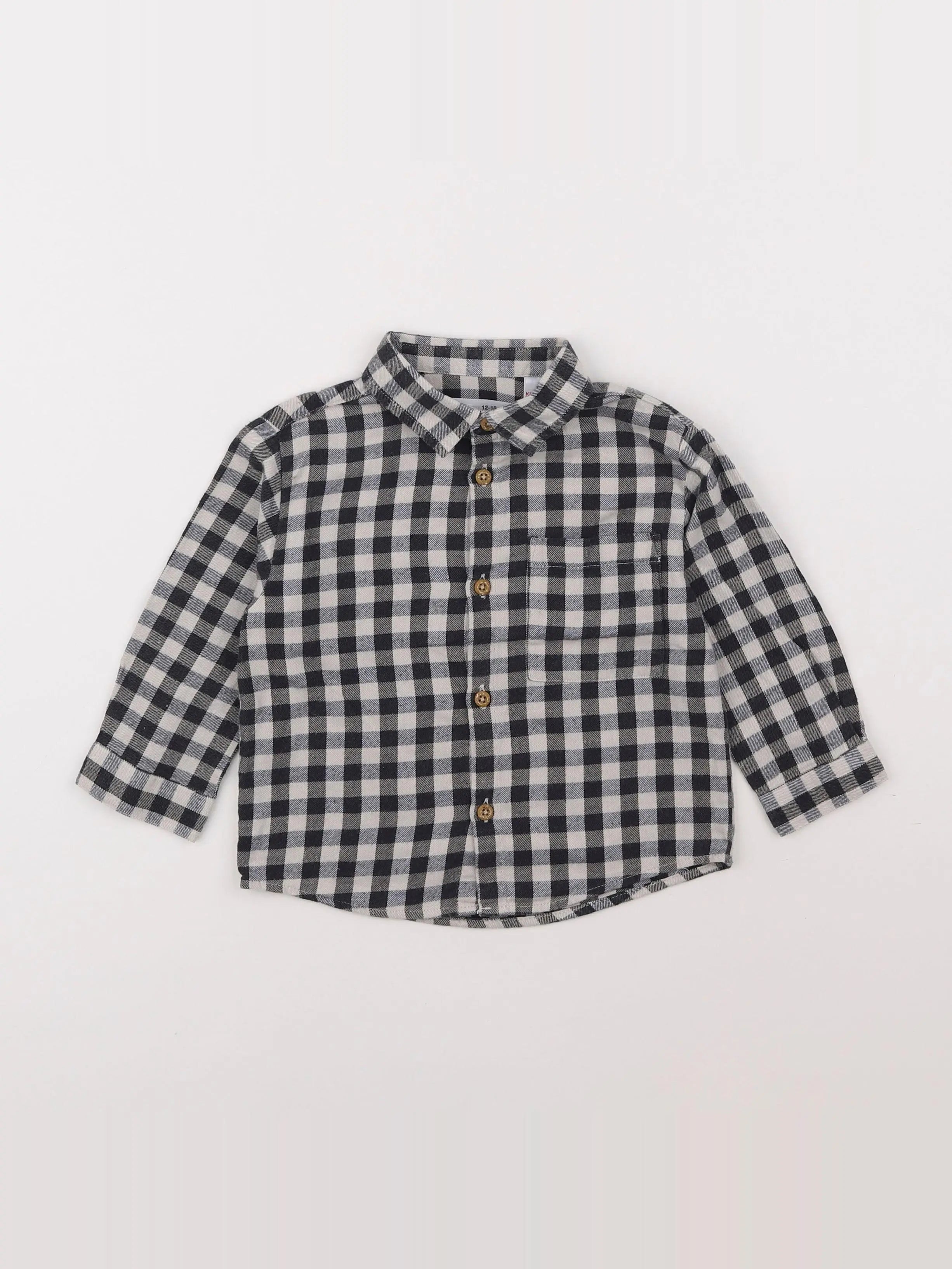 Zara - chemise multicolore - 12/18 mois