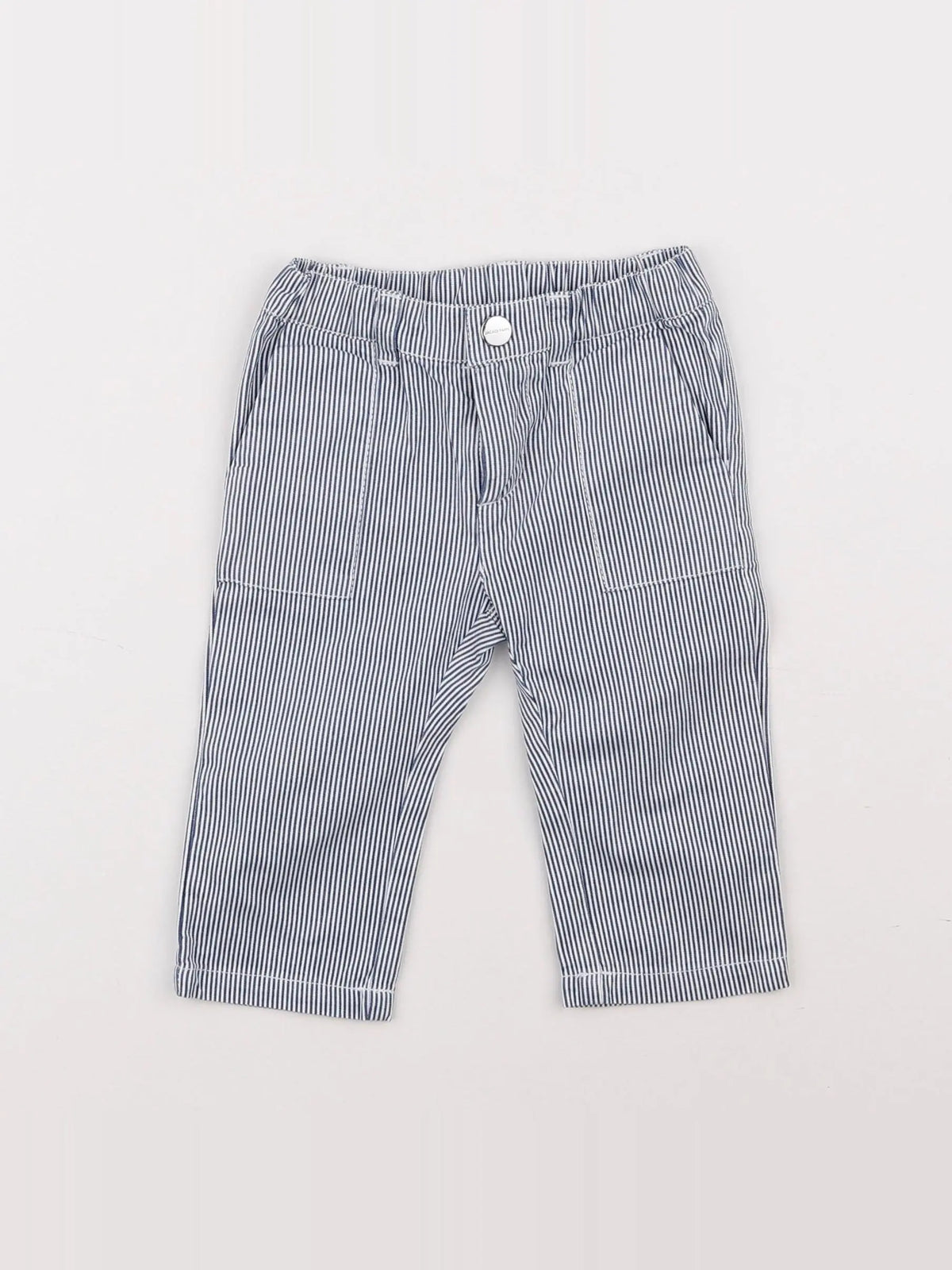 Jacadi - pantalon bleu - 12 mois