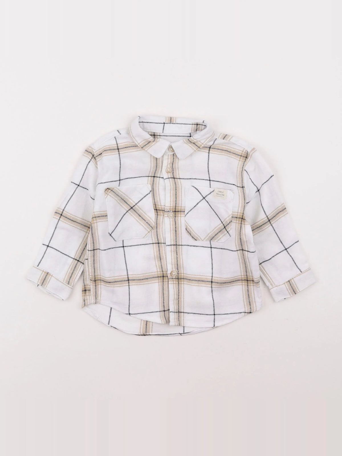 Zara - chemise blanc - 9/12 mois