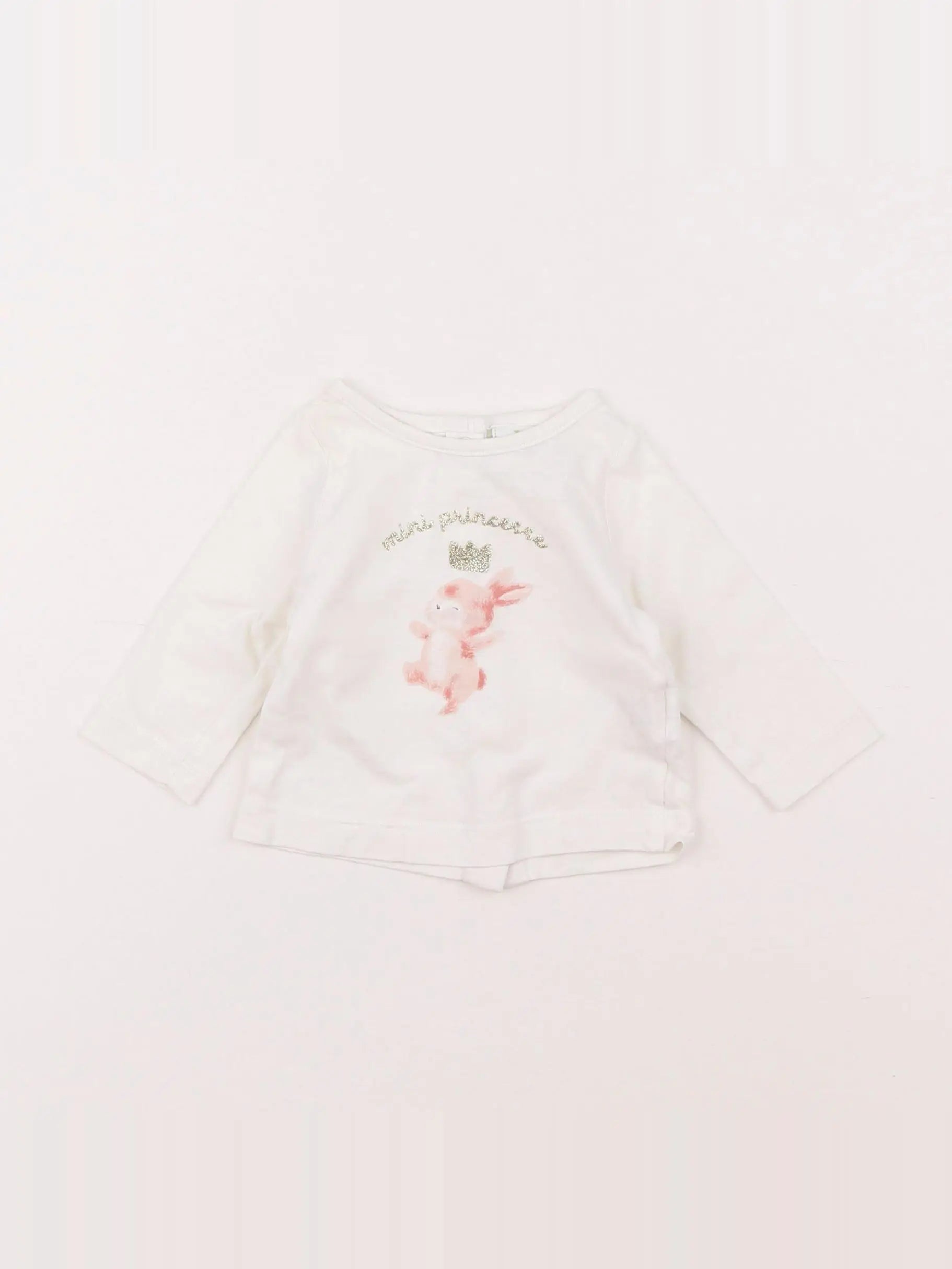 Tape à l'oeil - tee-shirt beige - 1 mois