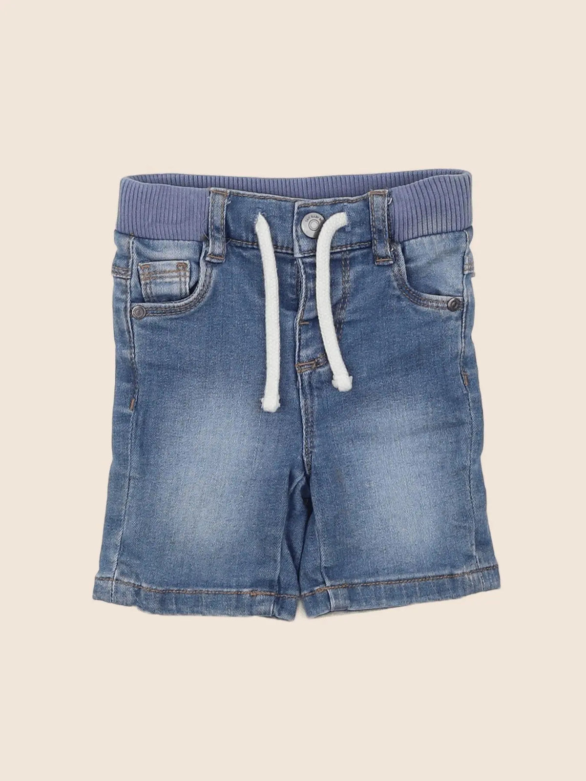 Tape à l'oeil - short bleu - 3 mois