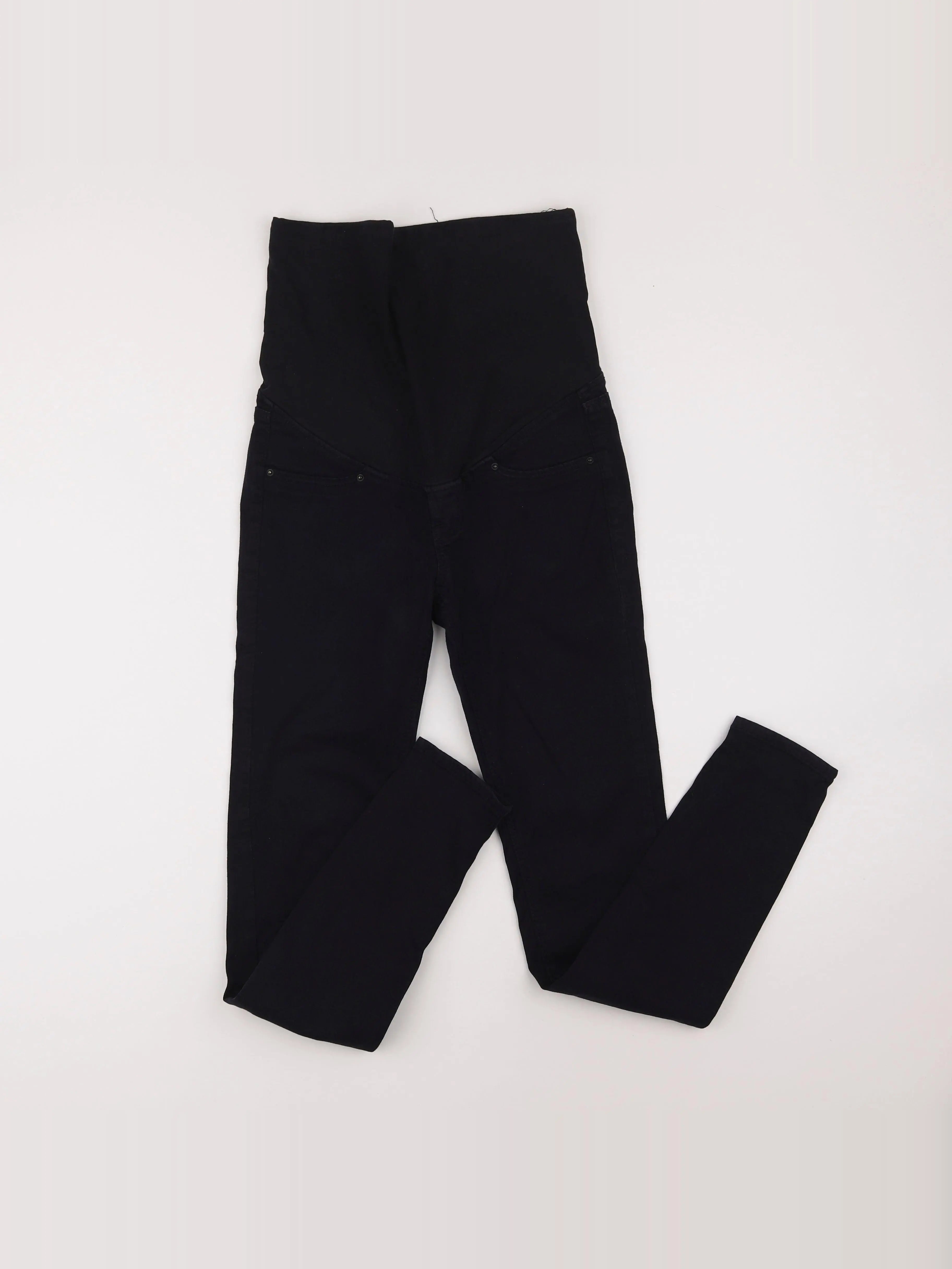 H&M - pantalon grossesse noir - 36