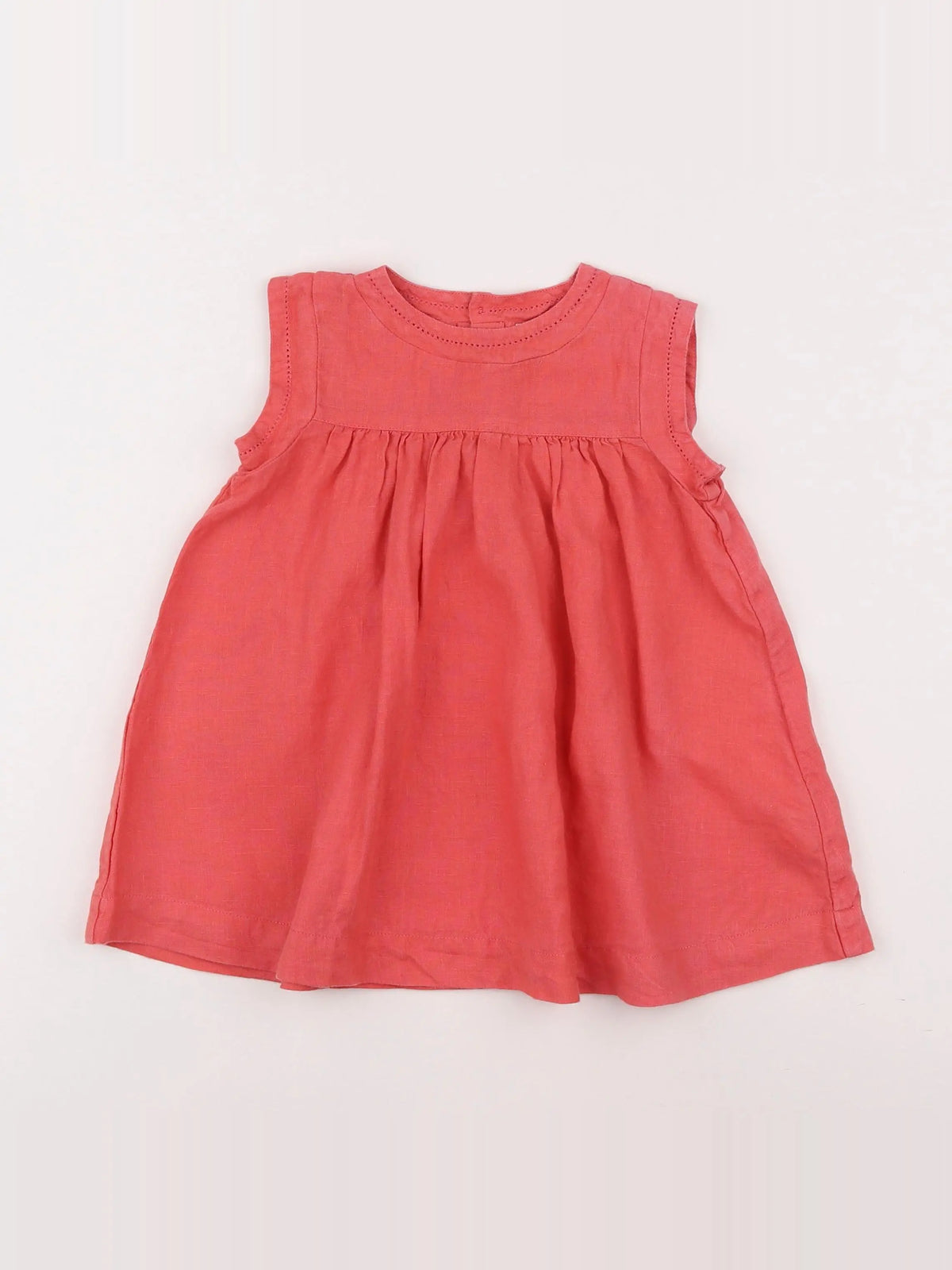 Boutchou - robe orange - 9 mois