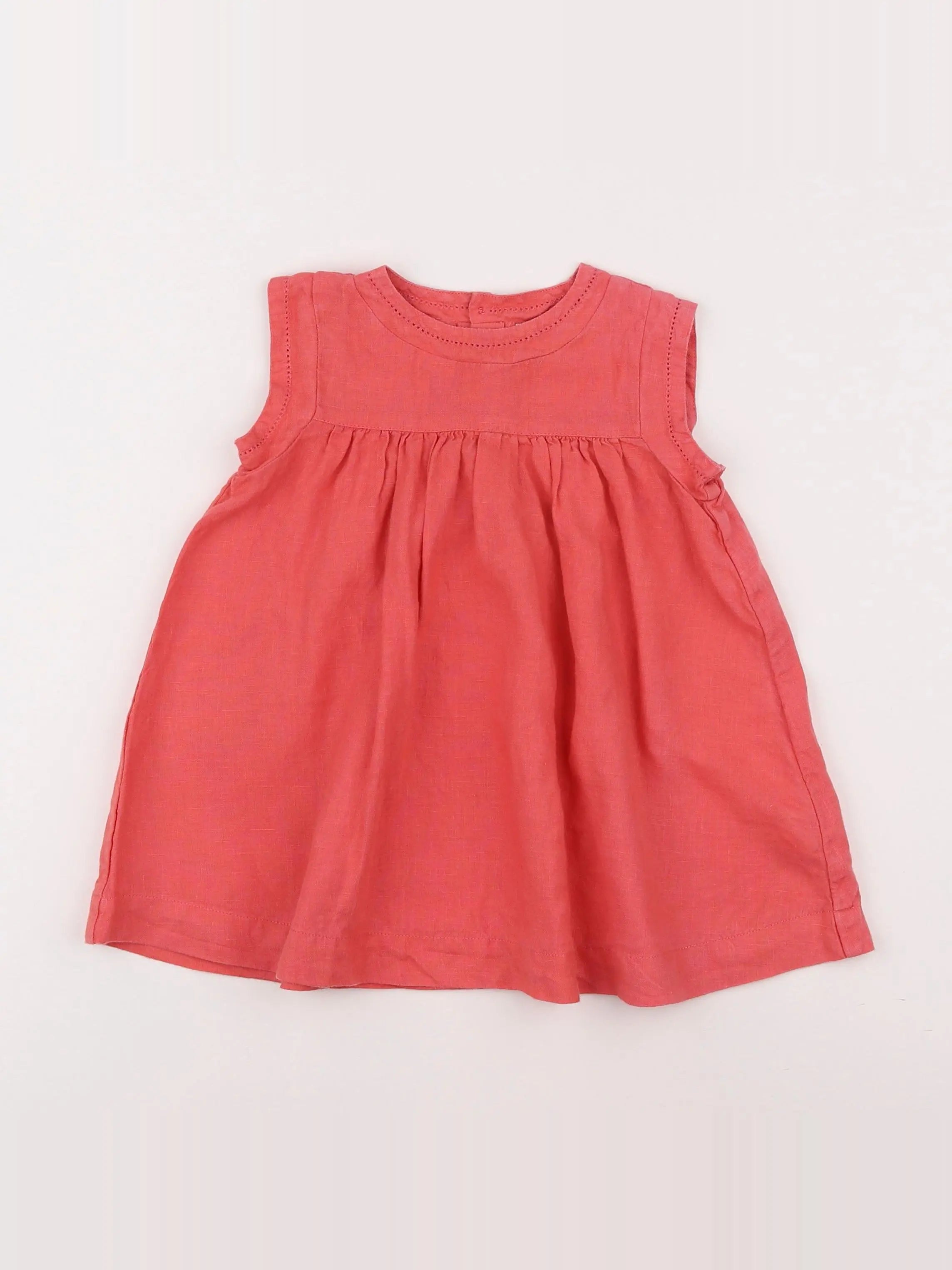 Boutchou - robe orange - 9 mois