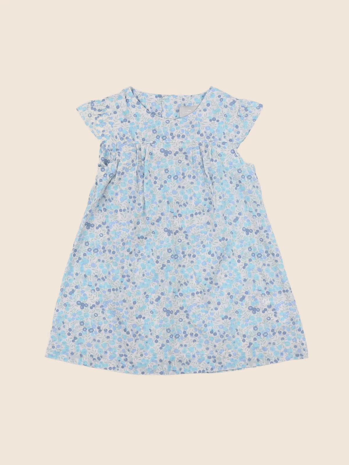 Cyrillus - robe bleu - 12 mois