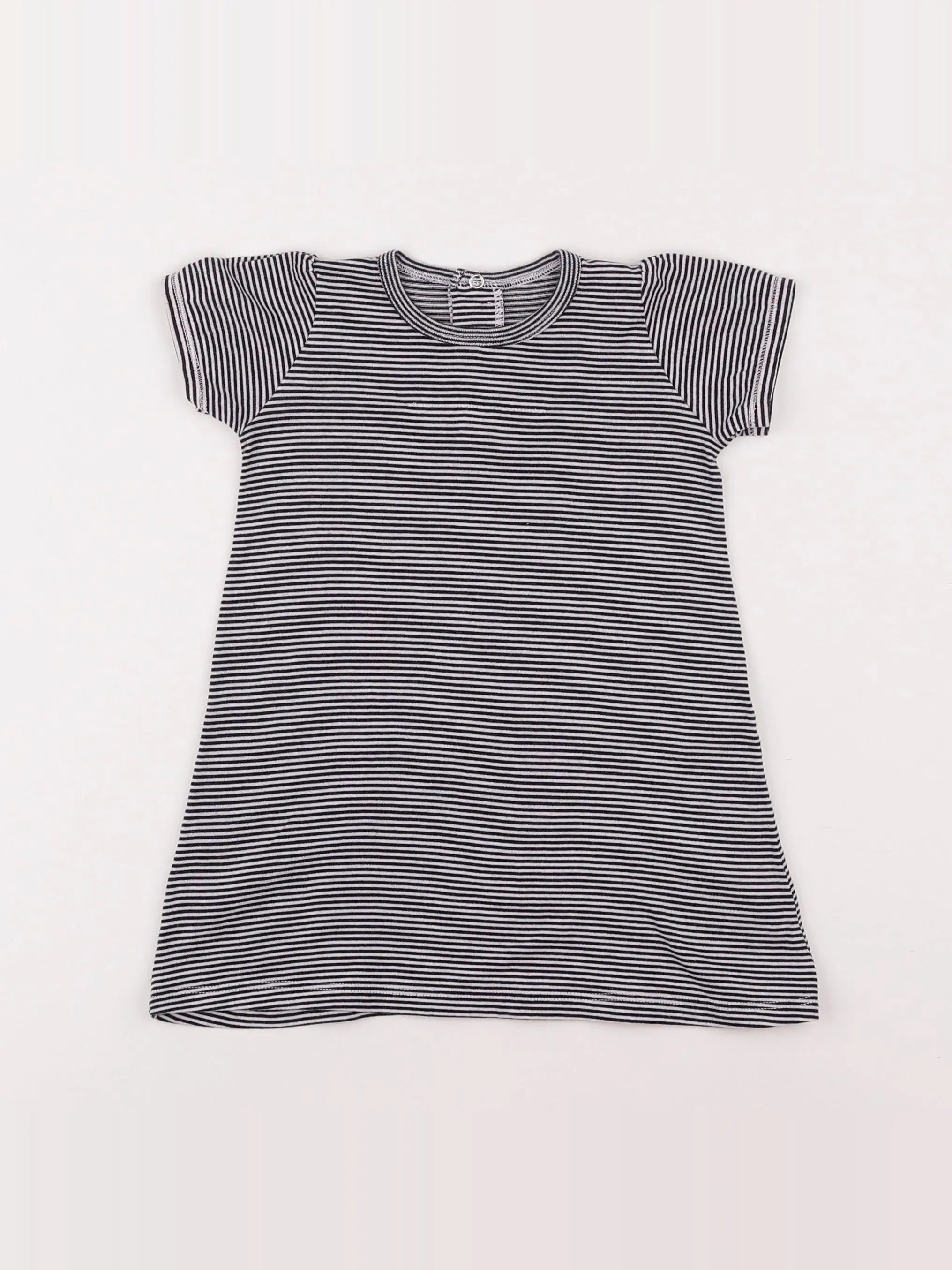 Petit Bateau - chemise de nuit coton multicolore - 6 mois