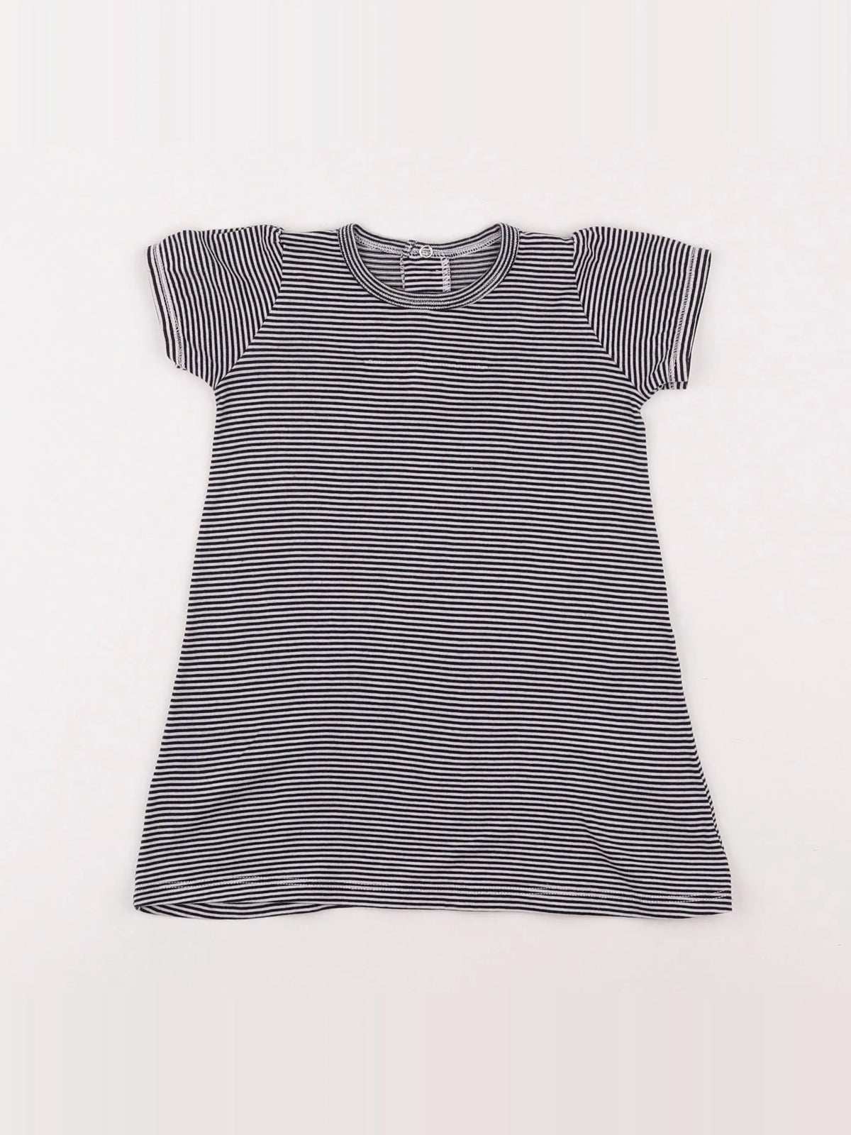 Petit Bateau - chemise de nuit coton multicolore - 6 mois
