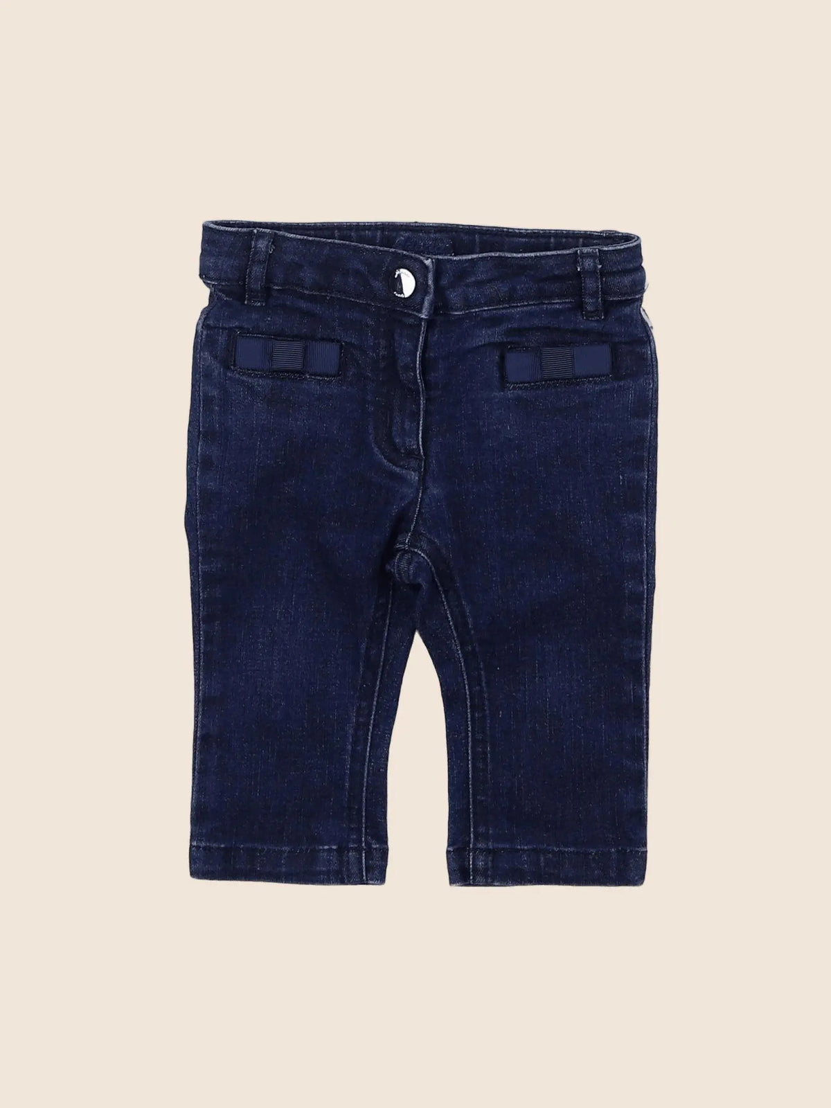 Jacadi - jean bleu - 6 mois