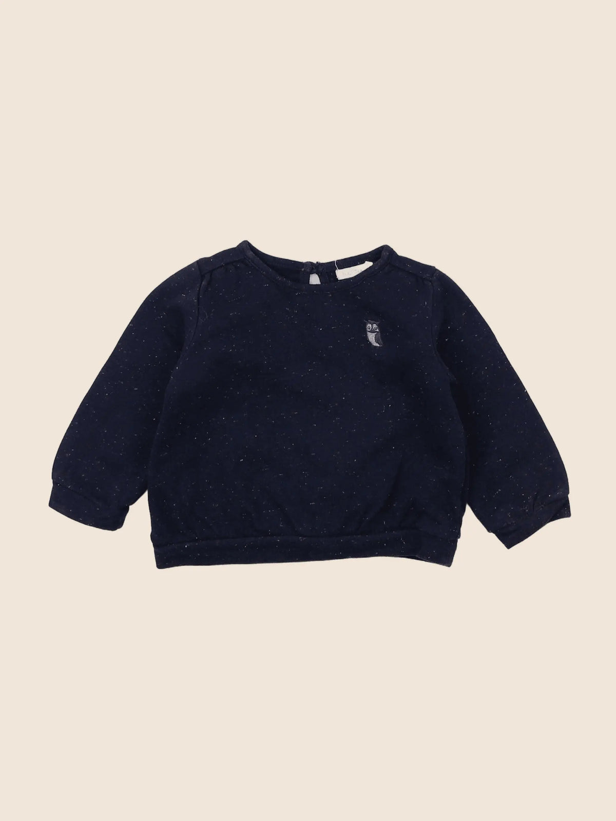 Boutchou - sweat bleu - 6 mois