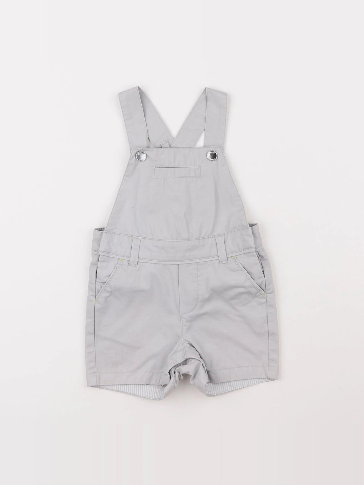 Jacadi - salopette gris - 6 mois