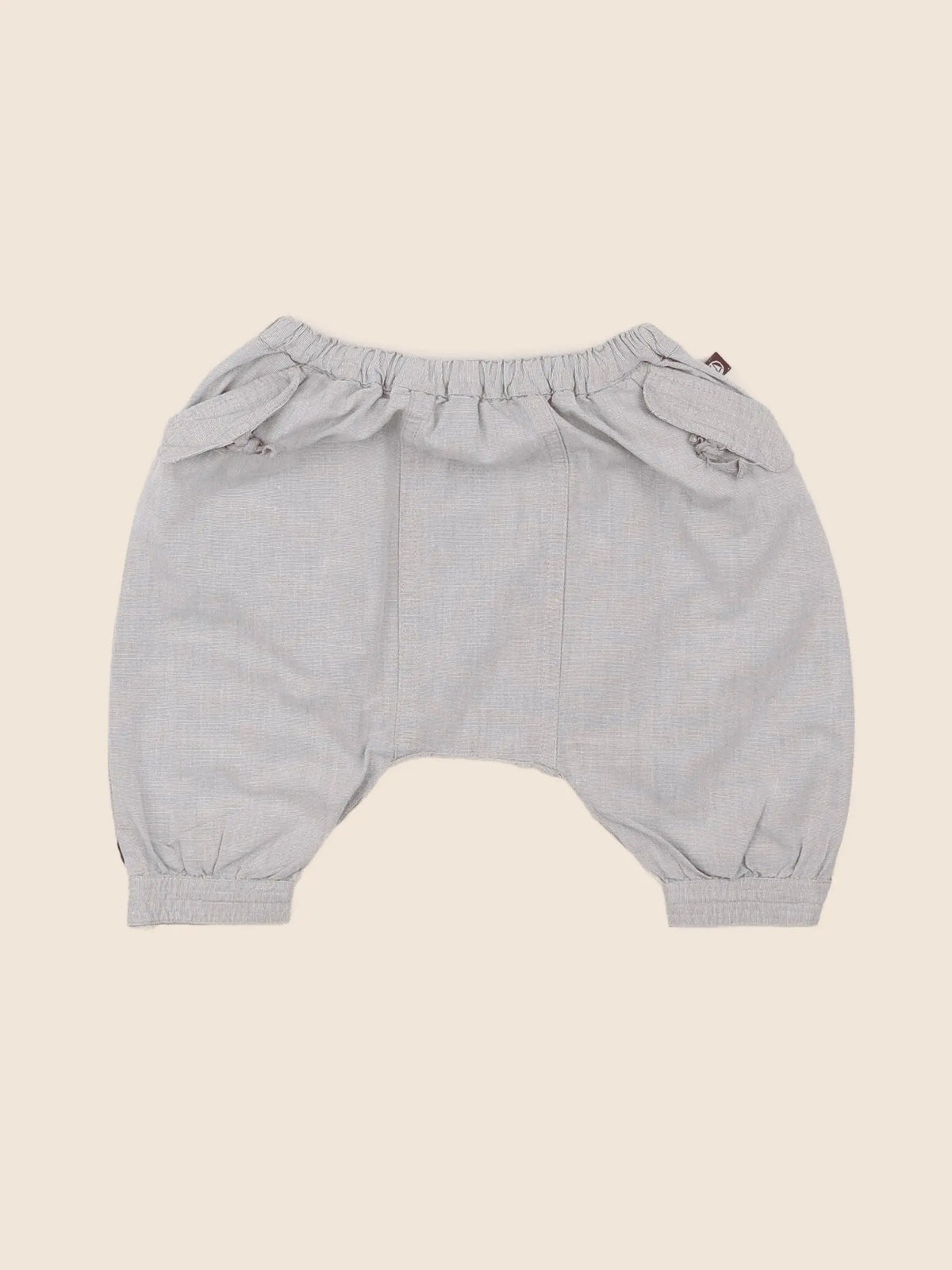 Petit Bateau - sarouel gris - 6 mois
