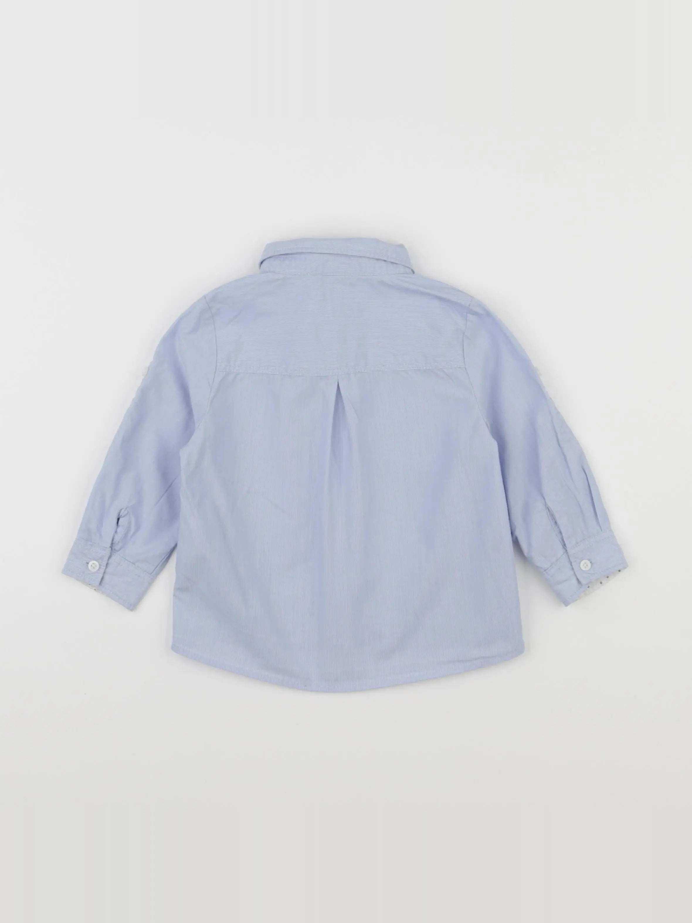 Tape à l'oeil - chemise bleu - 18 mois