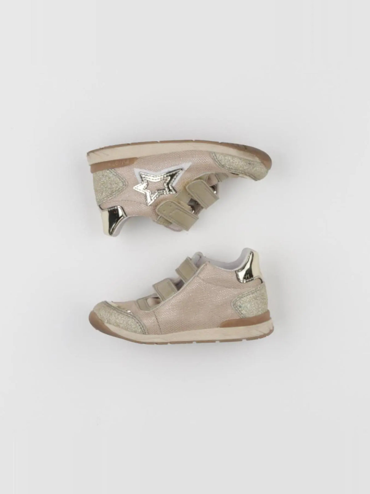 Falcotto - baskets or, beige - pointure 24