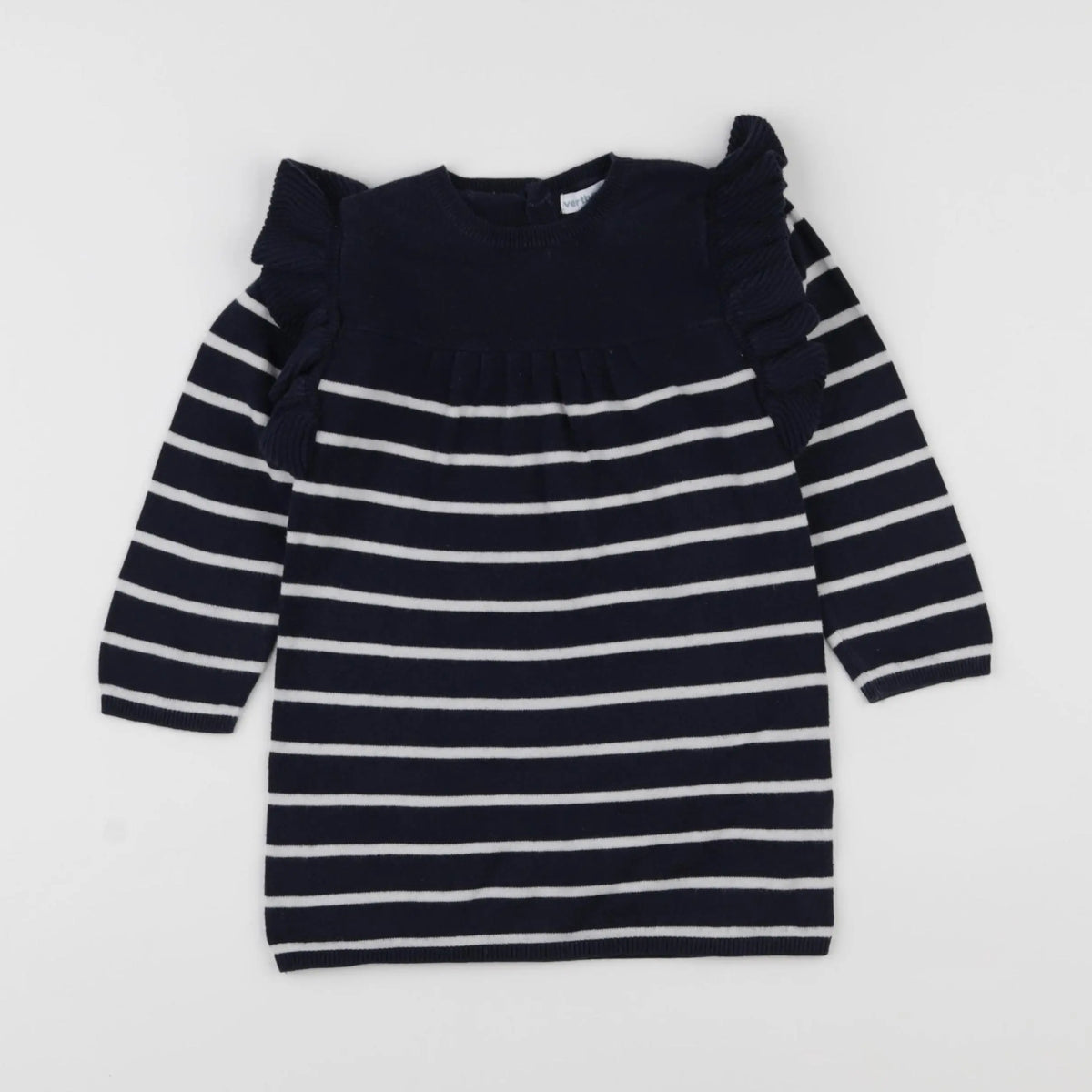 Vertbaudet - robe bleu - 2 ans