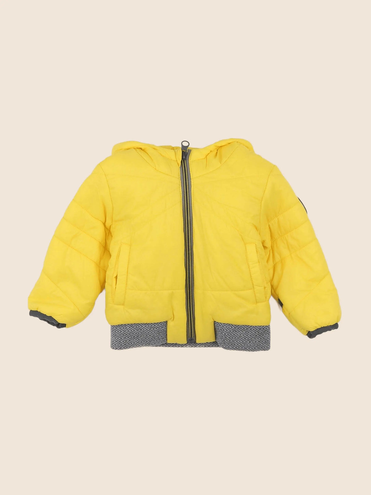 IKKS - doudoune jaune - 6 mois