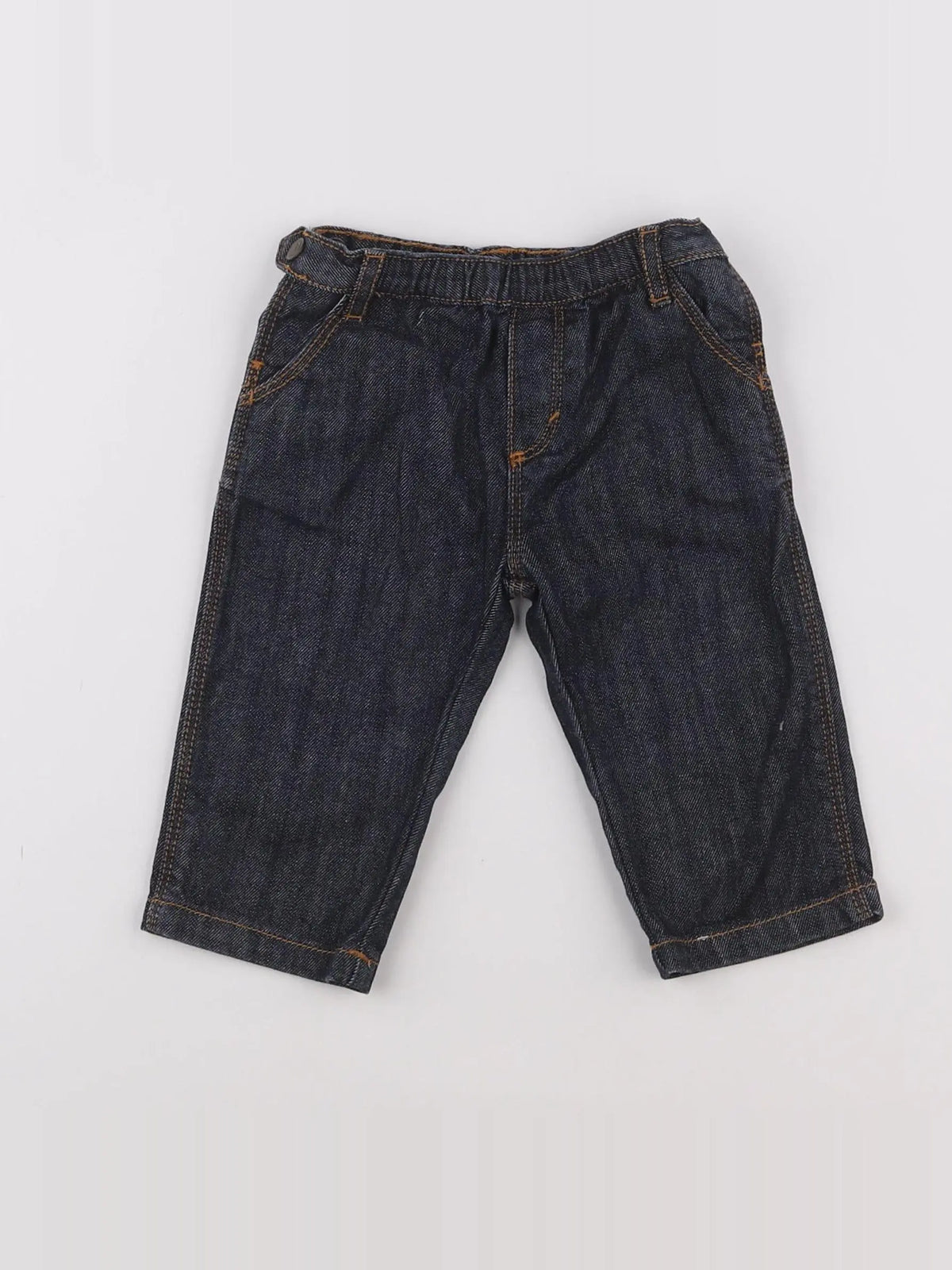Petit Bateau - jean bleu - 6 mois