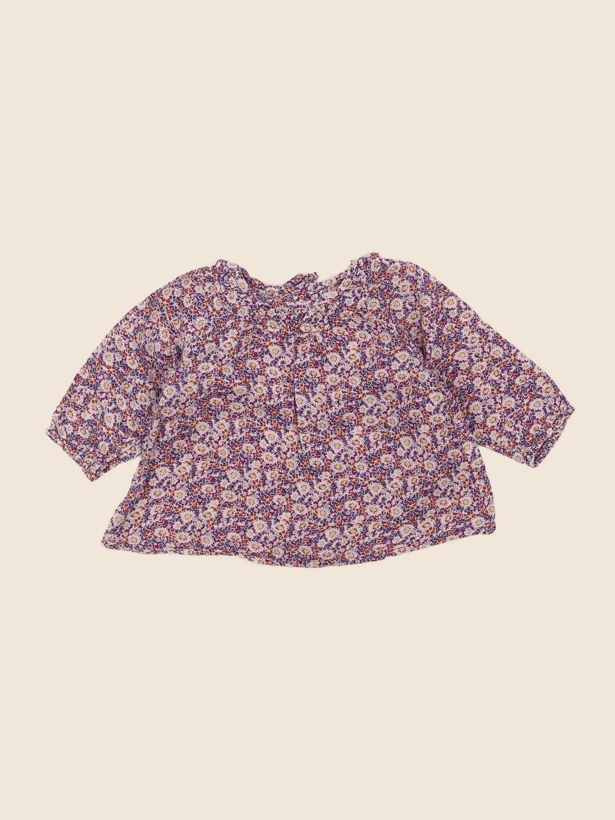 Boutchou - blouse rose - 6 mois