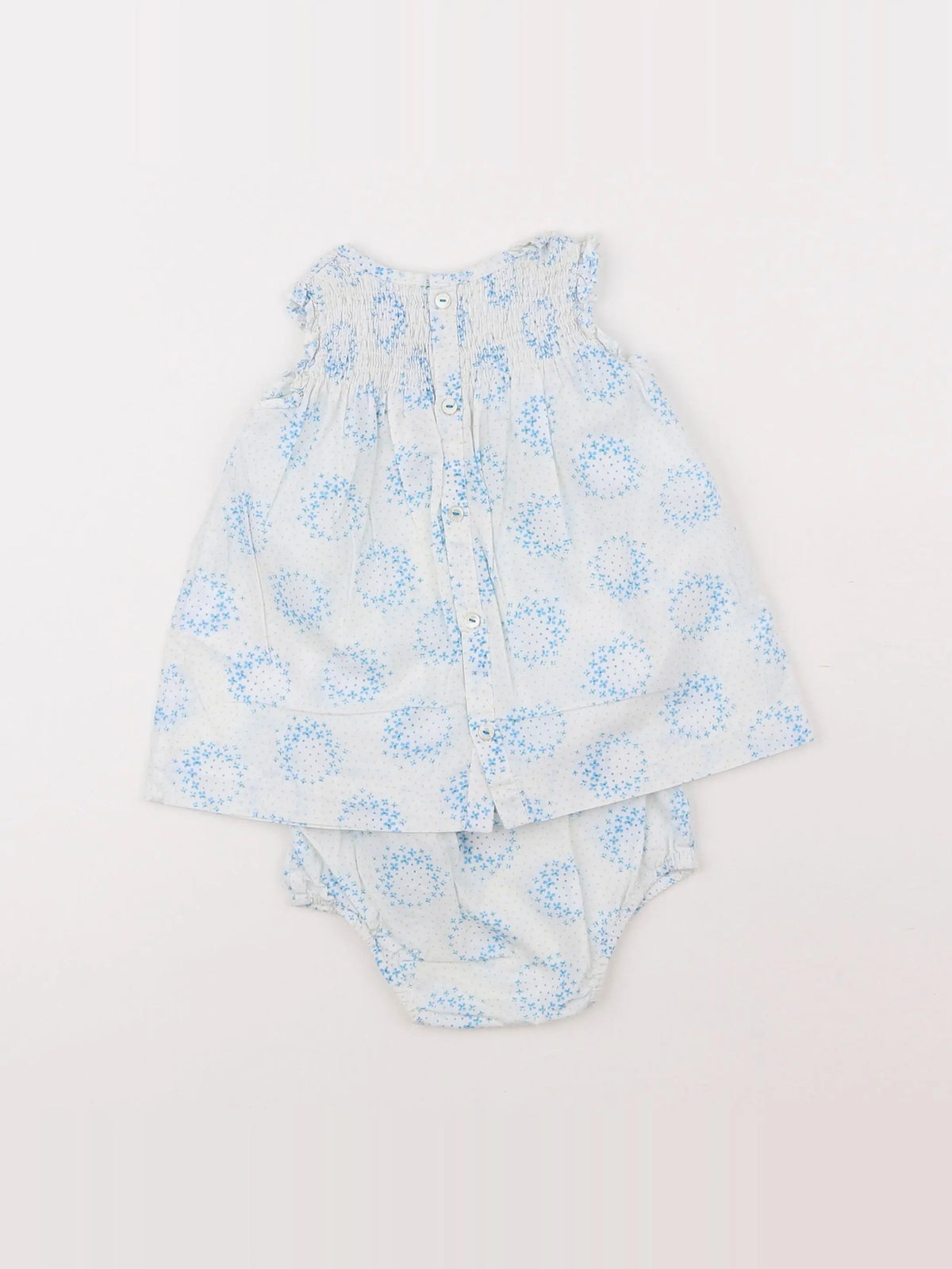 Jacadi - robe blanc - 3 mois