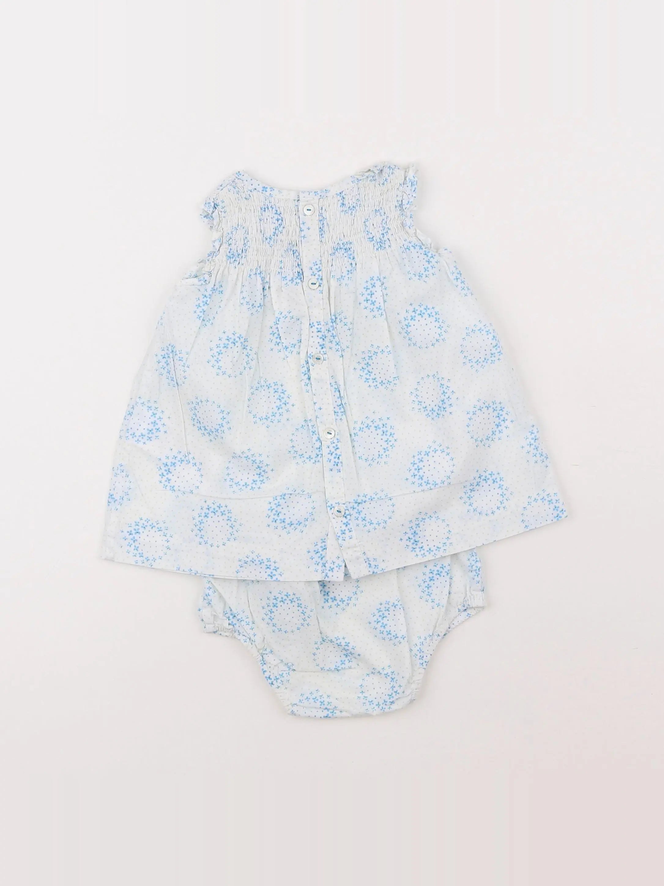 Jacadi - robe blanc - 3 mois