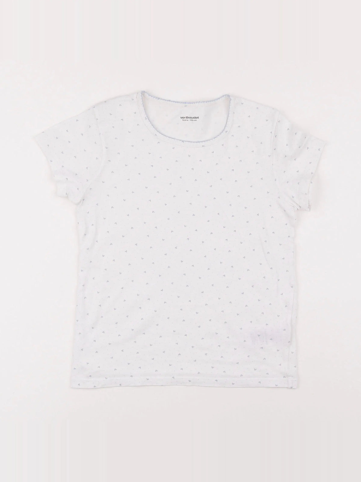 Vertbaudet - maillot de corps blanc - 12 ans