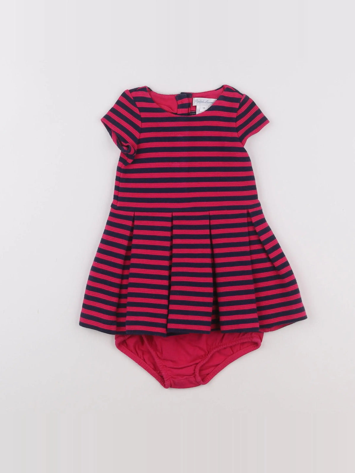 Ralph Lauren - robe rose - 6 mois