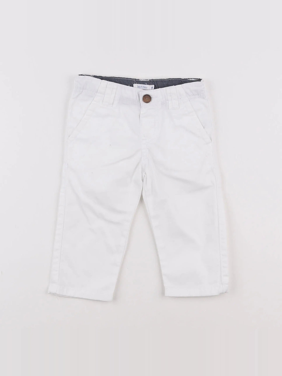 Boutchou - pantalon blanc - 6 mois