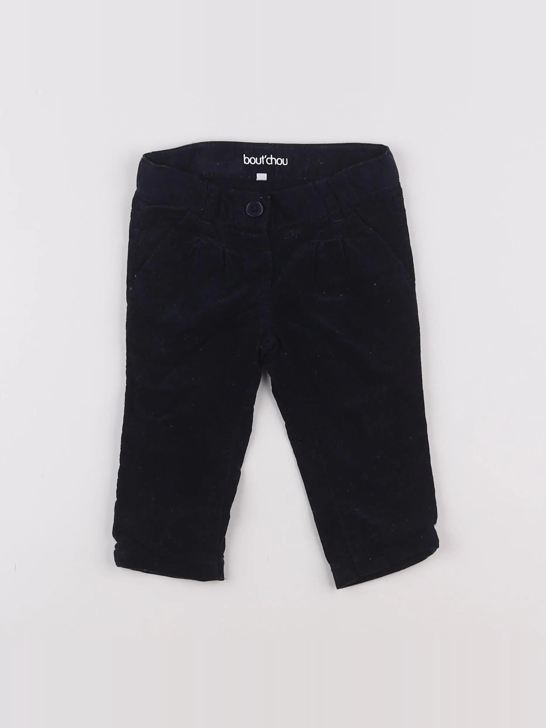 Boutchou - pantalon bleu - 6 mois