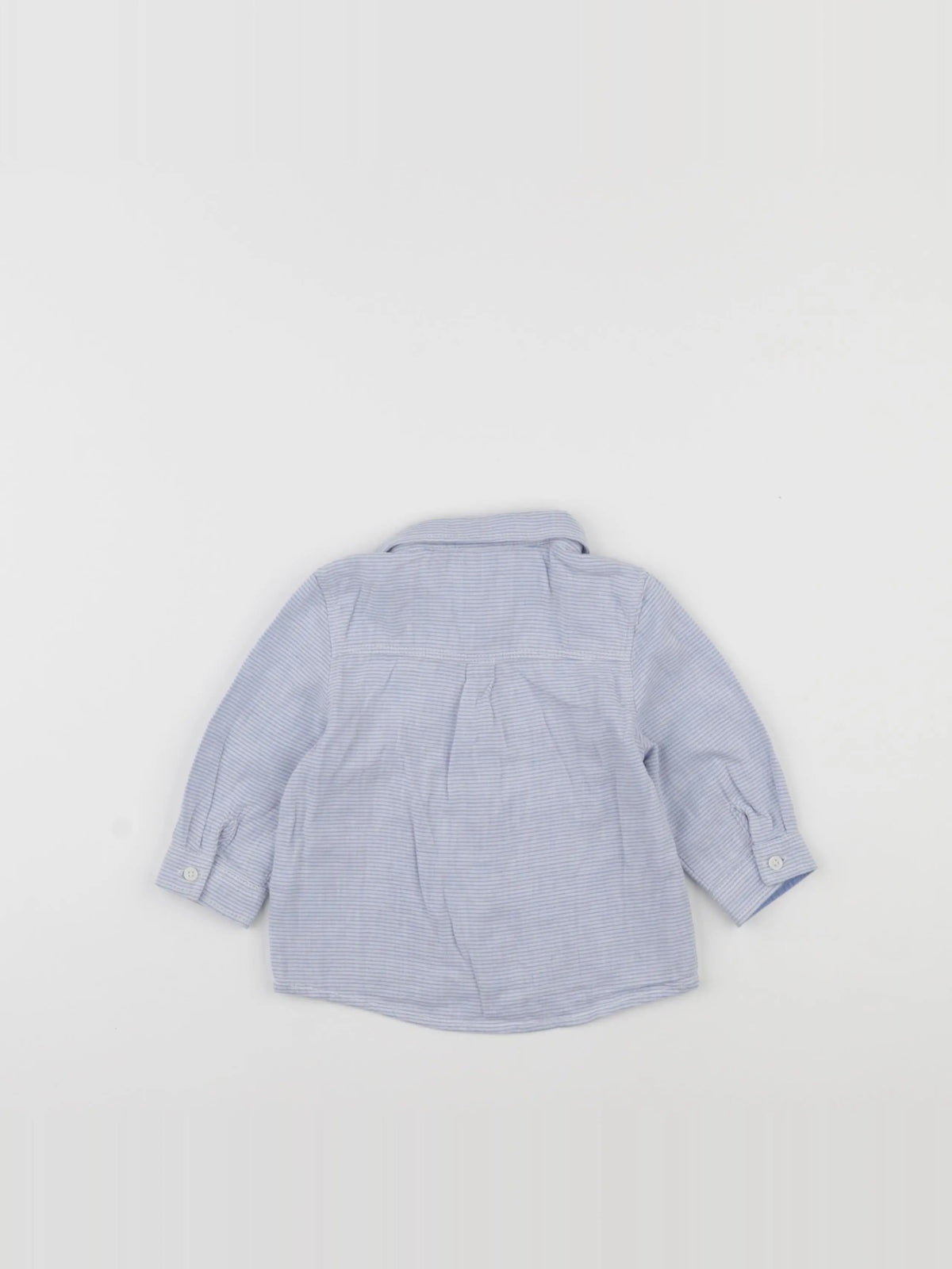 Tape à l'oeil - chemise bleu - 9 mois