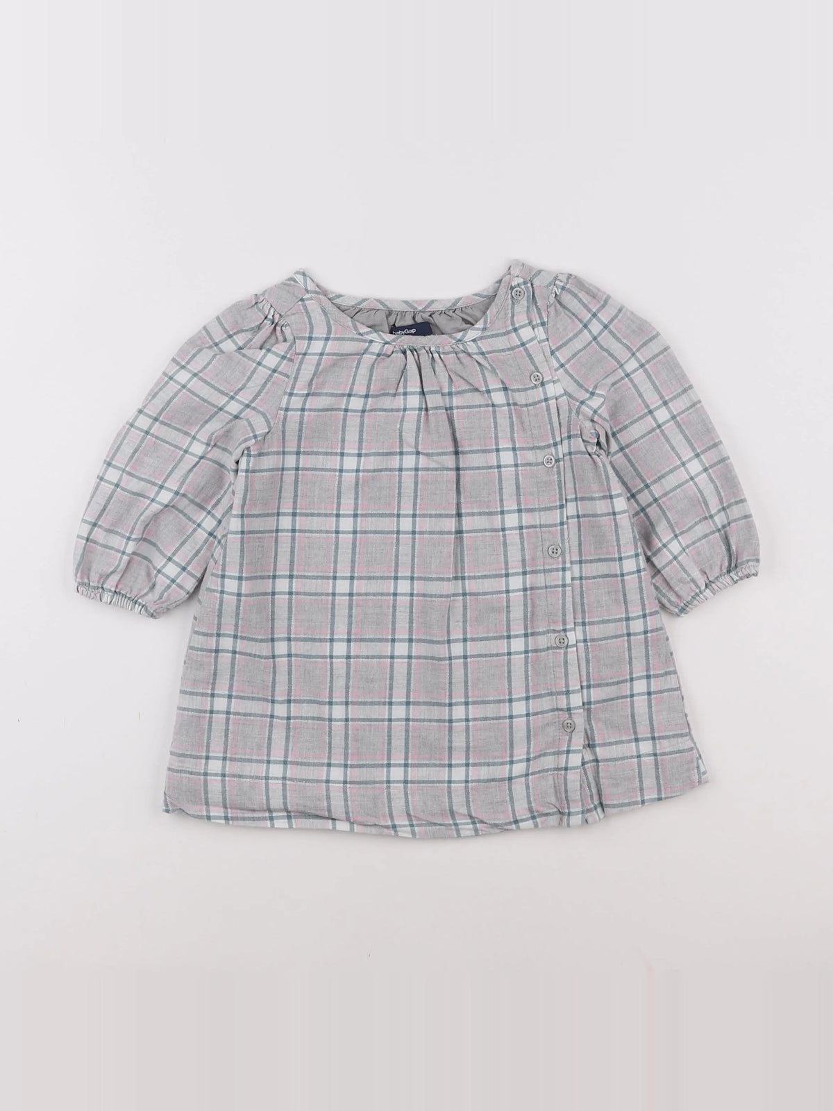 GAP - robe gris - 6/12 mois