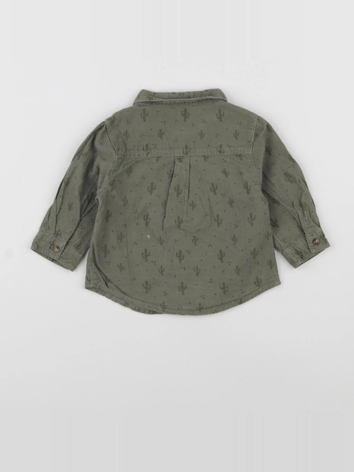 Tape à l'oeil - chemise vert - 6 mois