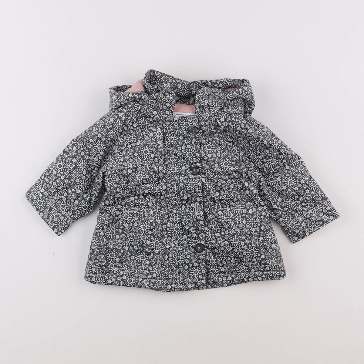 Vertbaudet - imperméable bleu - 3 mois