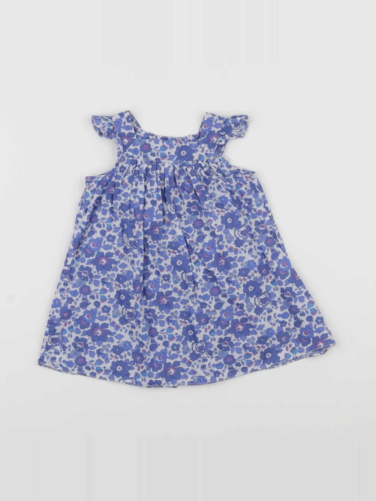 Jacadi - robe liberty bleu - 6 mois