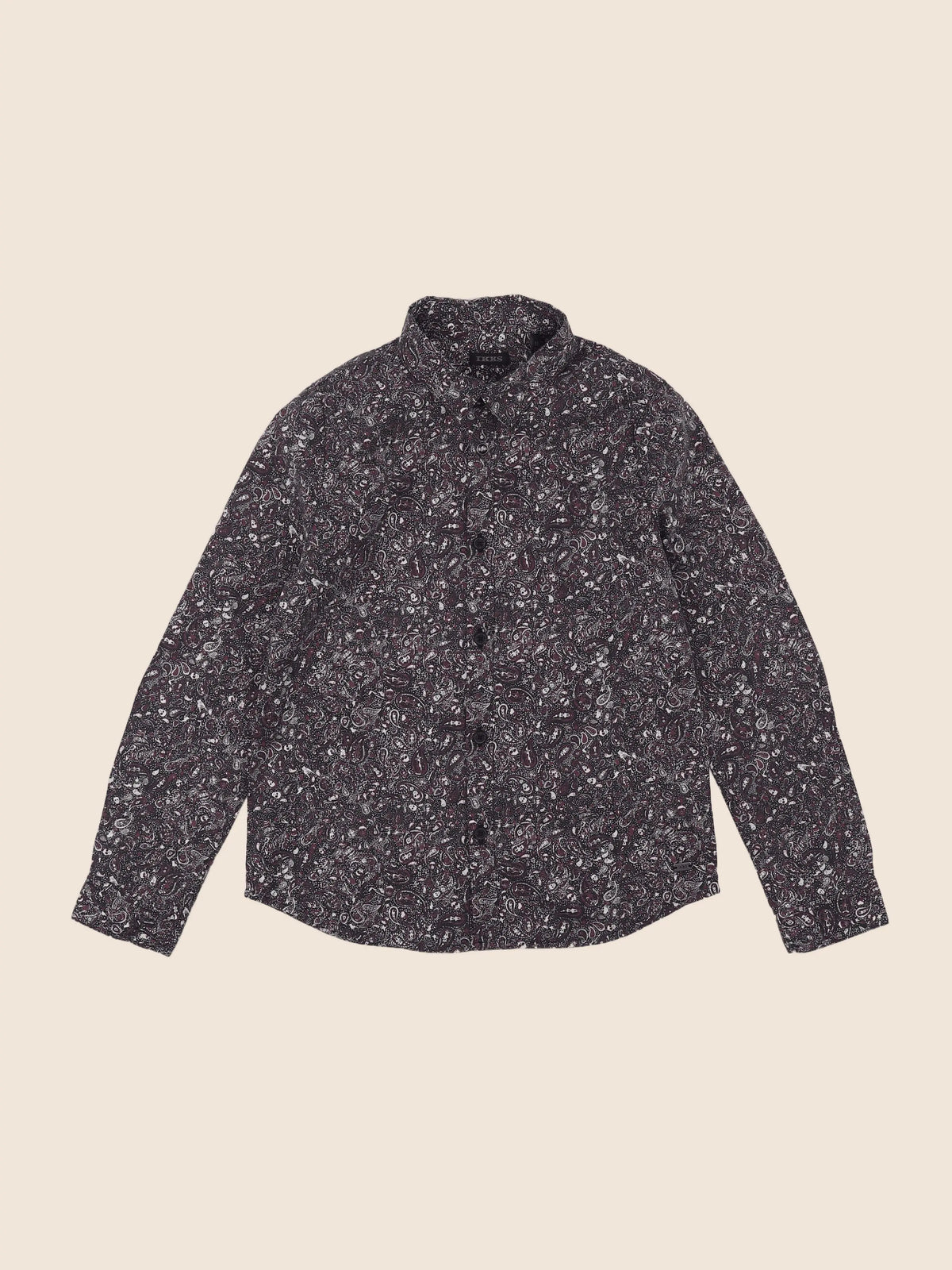 IKKS - chemise marron - 8 ans
