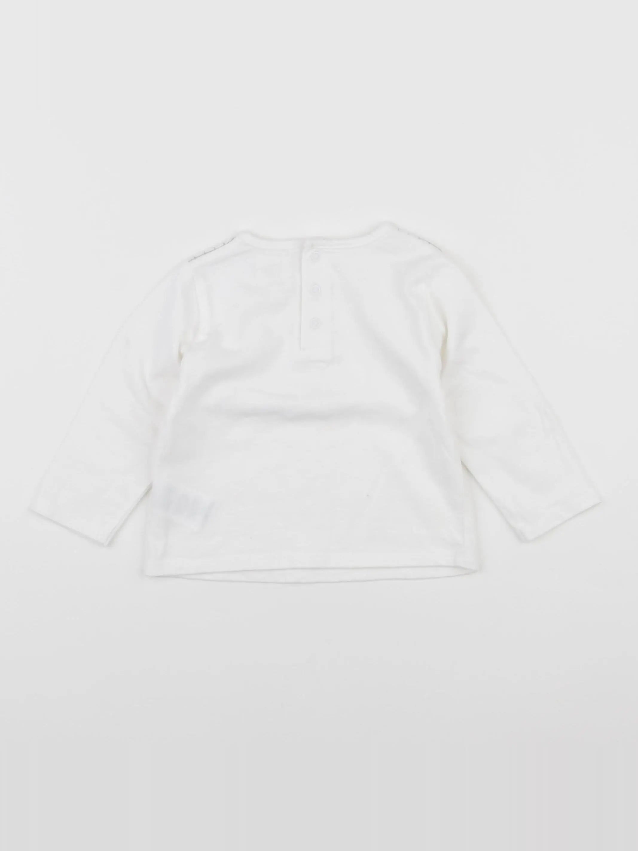 Carrément Beau - tee-shirt blanc - 12 mois