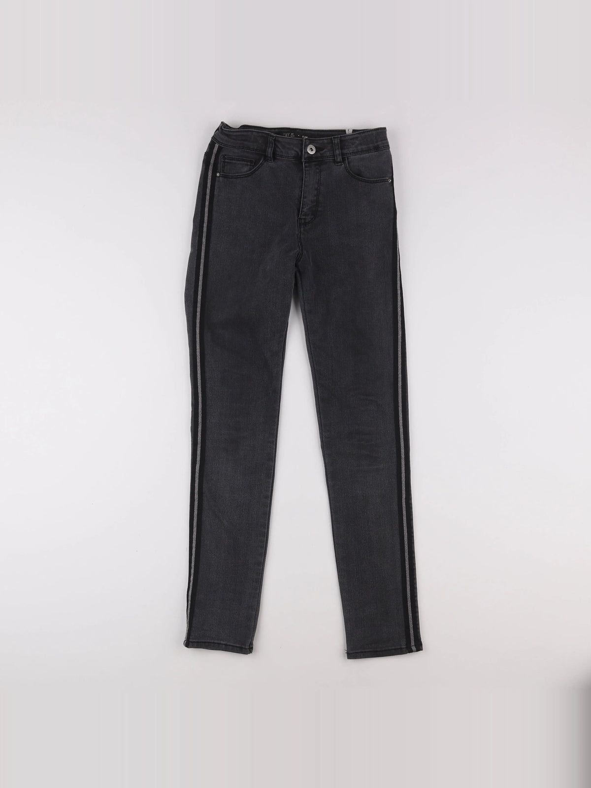 IKKS - jean gris - 12 ans