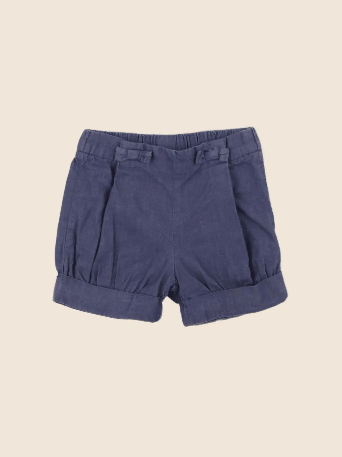 Jacadi - short bleu - 12 mois