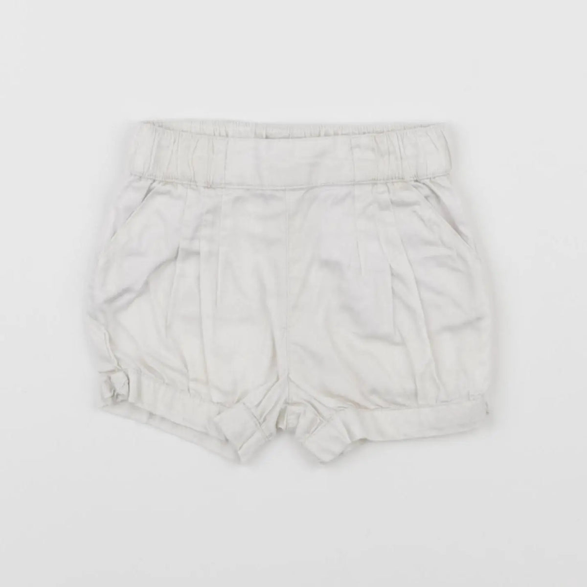 Vertbaudet - short blanc - 6 mois