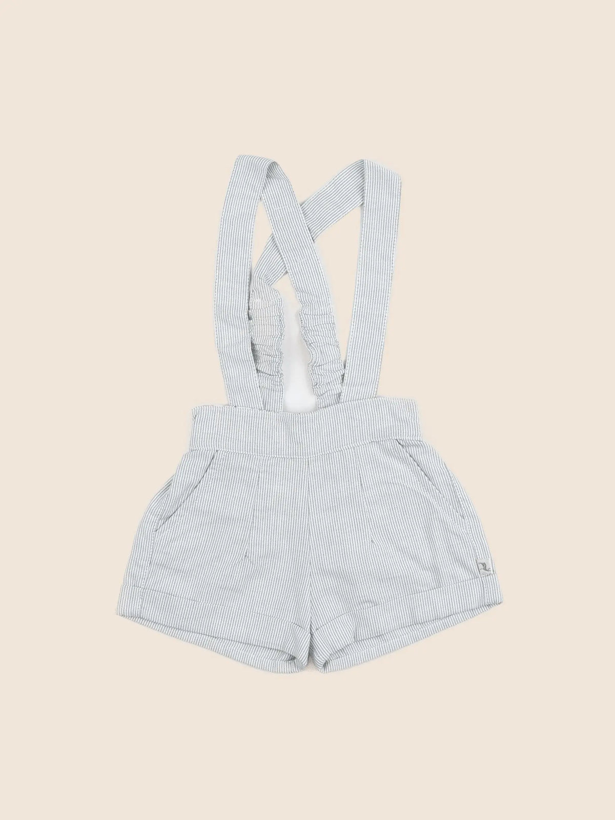 Les Enfantines - short vert - 6 mois