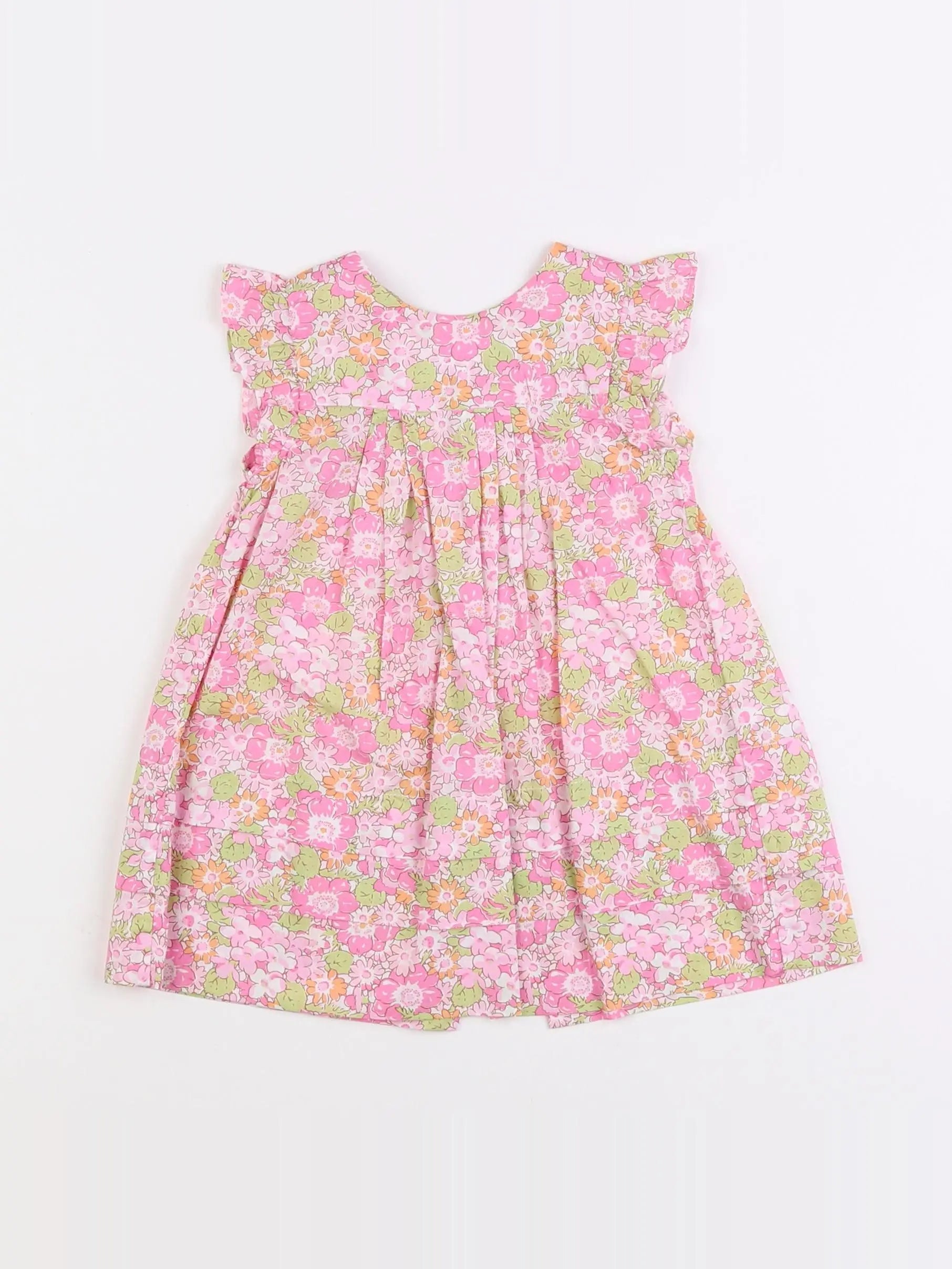 Jacadi - robe liberty rose - 6 mois