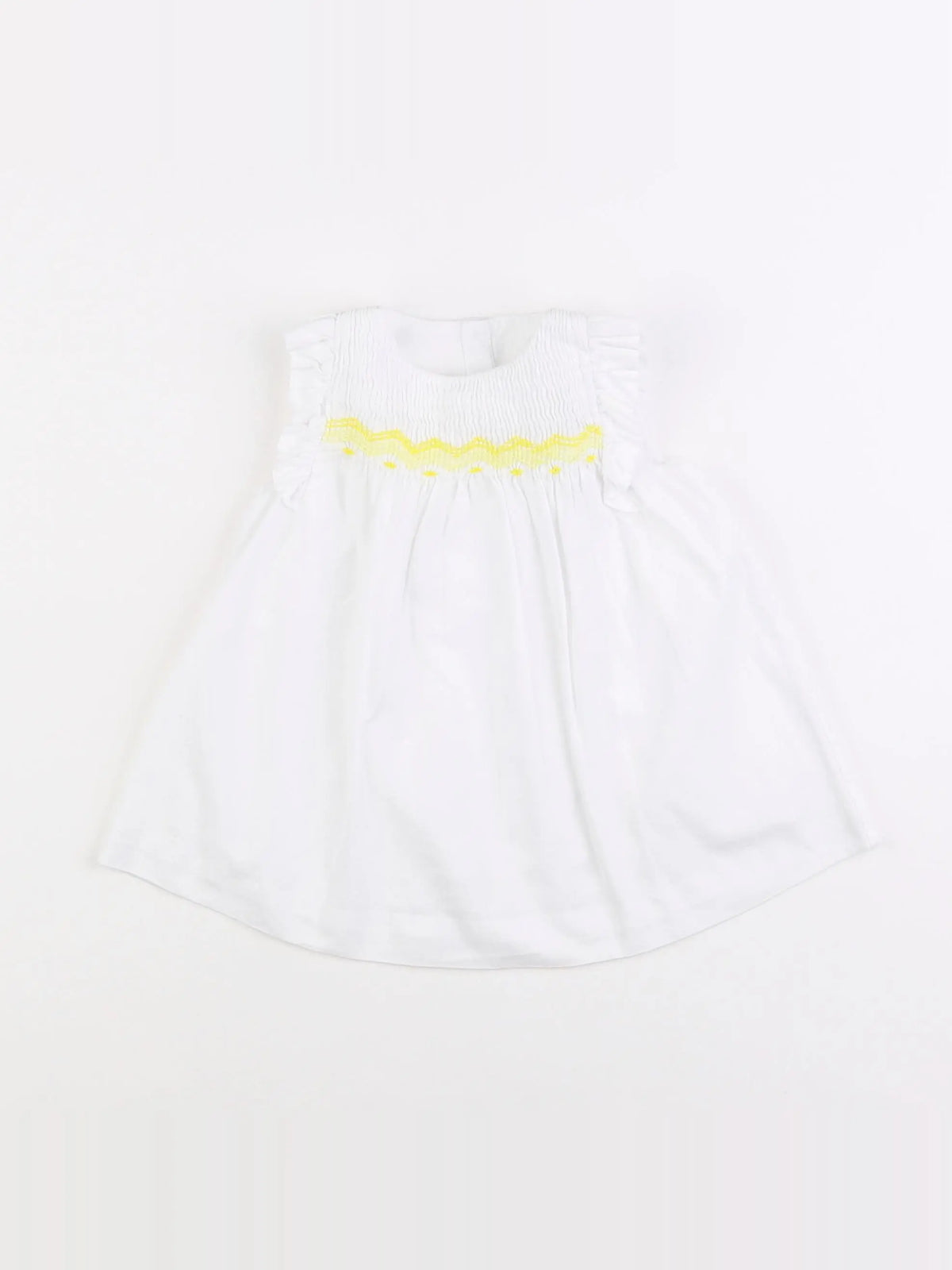 Jacadi - robe blanc - 6 mois