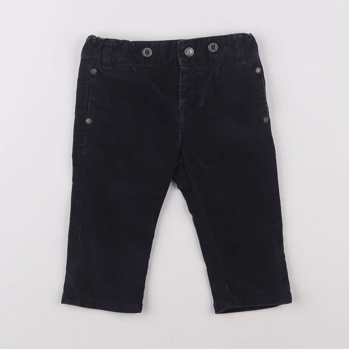 Vertbaudet - pantalon bleu - 6 mois