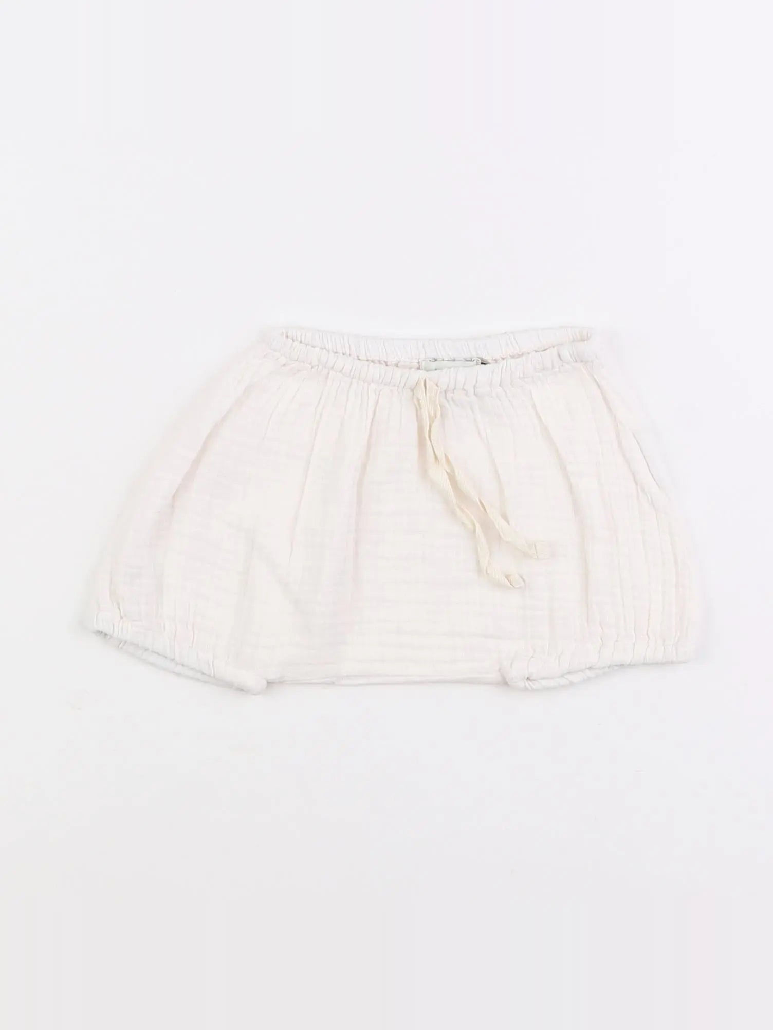 Buho - bloomer blanc - 6 mois